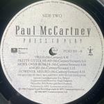 Paul McCartney ‎– Press To Play (Англия 1986г.)