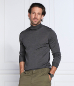 Хлопковый гольф cole rollneck Oscar Jacobson - серый(65028023)