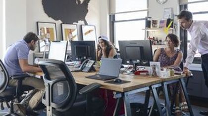 Офис стартапа: бюджетно, функционально, вдохновляюще