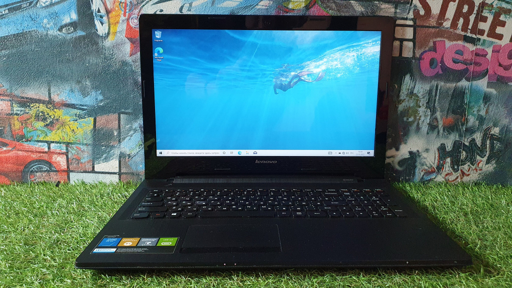 Ноутбук Lenovo IdeaPad G50-45, 15.6, AMD QC-4000 1.30 GHz, 4 Gb, AMD Radeon HD 8200 80MQ001GRK