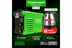Инвертор DGM MMA-260, форсаж дуги, горячий старт, антизалипание