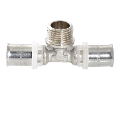 Тройник пресс Valtec VTm.233.N.200520 НР 20х3/4"х20