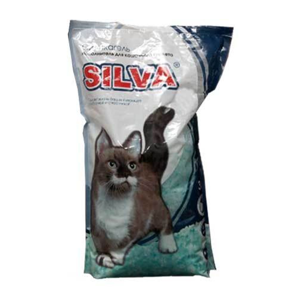 НАПОЛНИТЕЛЬ &quot;SILVA&quot; 3.8л (СИЛИКАГЕЛЬ ЗЕЛЕНЫЙ) 888