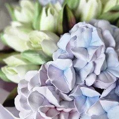 Букет зефира «Сиреневая гортензия» / 28-30см Букет зефира «Сиреневая гортензия» / 28-30см