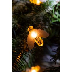 ERASG024-03 ЭРА Садовая гирлянда Пчелки на солнечной батарее, 5,8 м