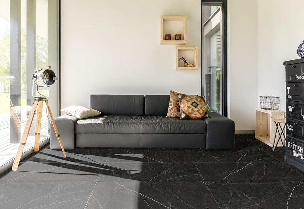 Idalgo Granite Stone Sofia Черно-Оливковый MR 60x60