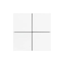 INTELLIGENT ARLIGHT Кнопочная панель KNX-304-23-IN White (BUS, Frameless) (IARL, IP20 Металл, 2 года) 038365