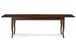 Стол Балмет 200(259)х100х77 орех темный