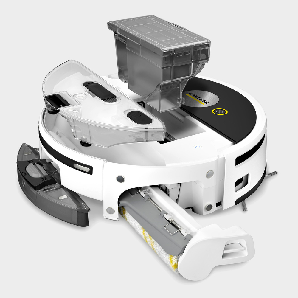 Pобот-пылесос для влажной уборки с роликовой щеткой RVF 7 Comfort