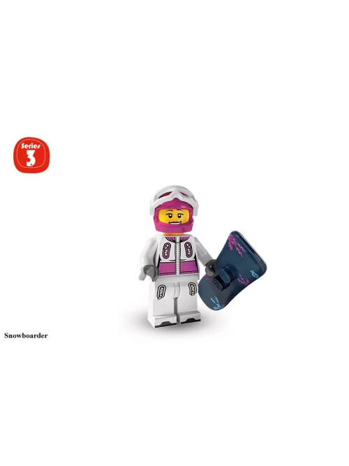 LEGO Collectable Minifigures 8803 Серия 3 Сноубордистка