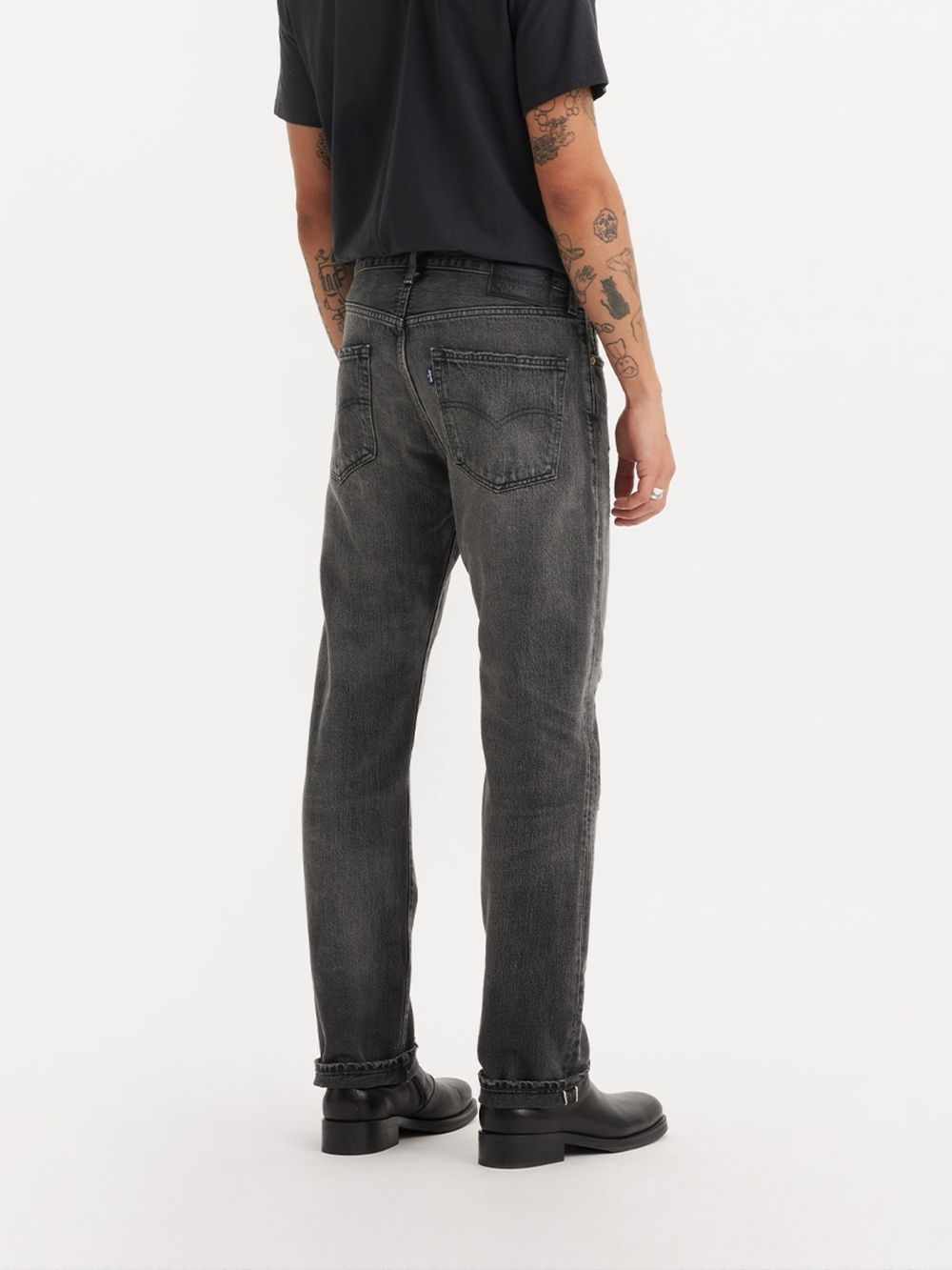 Мужские прямые джинсы Levi's 505 Regular Fit A5878-0004, Сделано в Японии