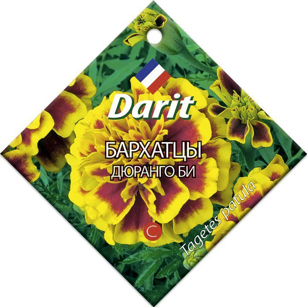 Бархатцы Дюранго Би, семена Дарит 10шт (500)