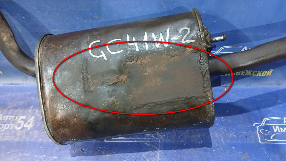 Глушитель/Задняя часть (бочка) SUZUKI CULTUS 1999