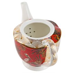 Чайник "Casablanca" v=600мл (фарфор) (подарочная упаковка)