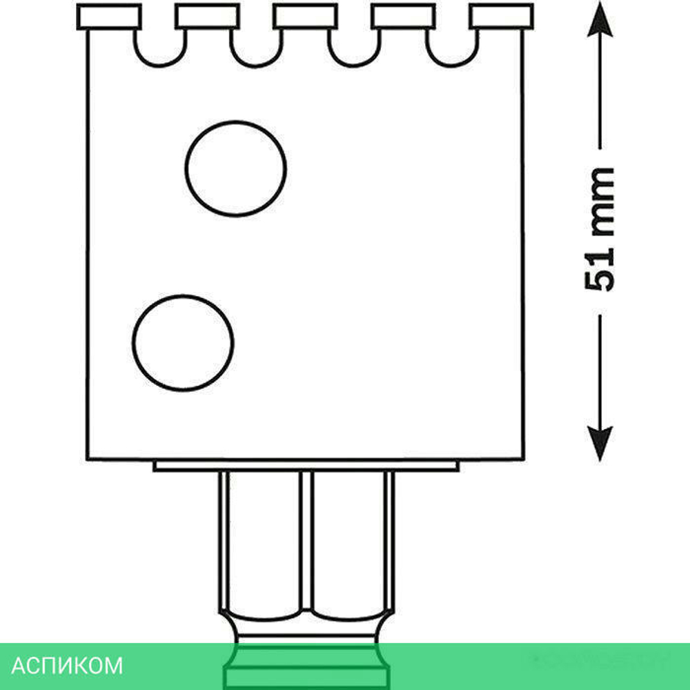 Алмазная коронка Bosch Diamond for Hard Ceramics 83 мм 2.608.580.321