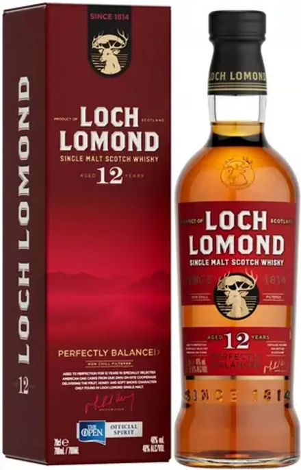 Виски Loch Lomond, Single Malt 12 лет, 0,7 л