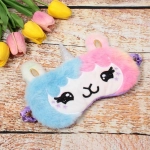 Повязка на глаза для сна «Sweet dream - Lama Mia», цвет на фото, (упаковка ZIPпакет)