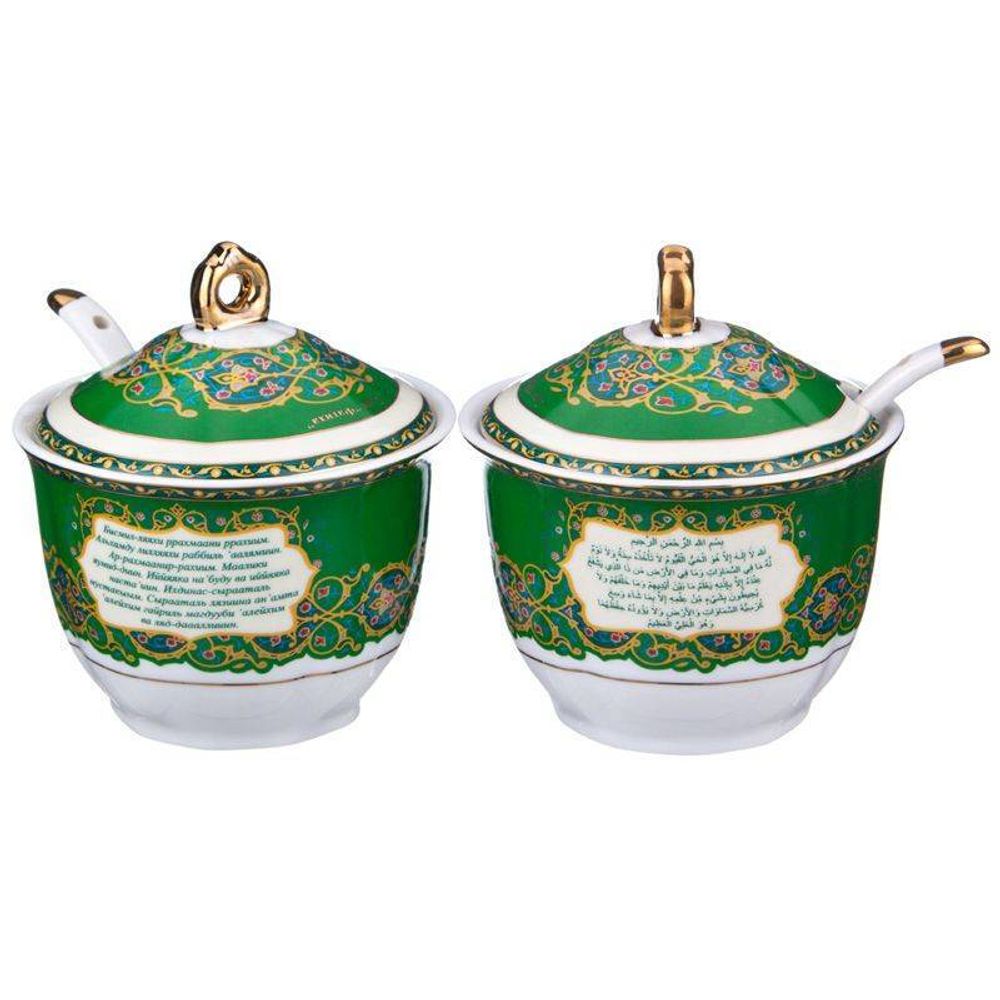 НАБОР СЕРВИРОВОЧНЫЙ НА МЕТАЛЛ. ПОДСТАВКЕ LEFARD "СУРА" 5 ПР. (КОР=18НАБ.)