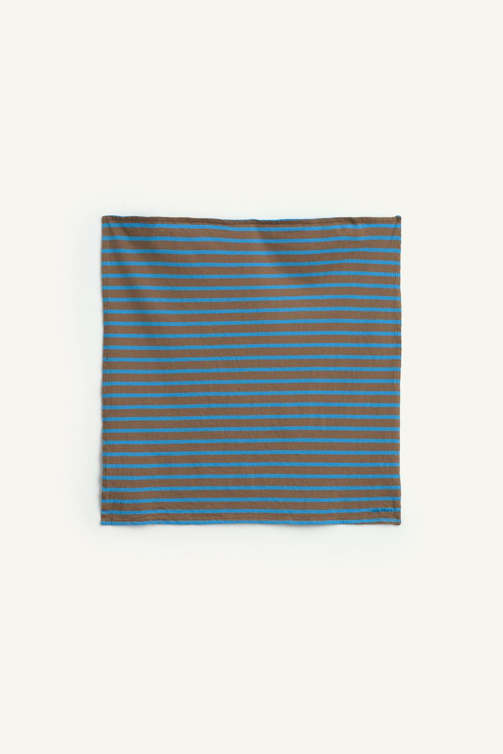 ZARA БАНДАНА В ПОЛОСКУ, СВЕТЛО-ГОЛУБОЙ