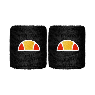 Ellesse Rocola Wristband 2 Pack - Black