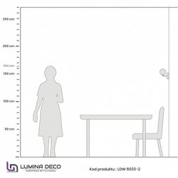 Бра LUMINA DECO Marsiada LDW 6033-2 MD
