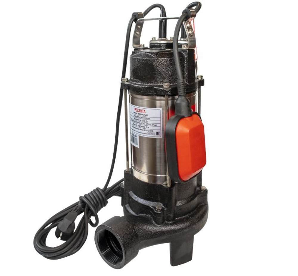 Фекальный насос НФ-17000Л Ресанта