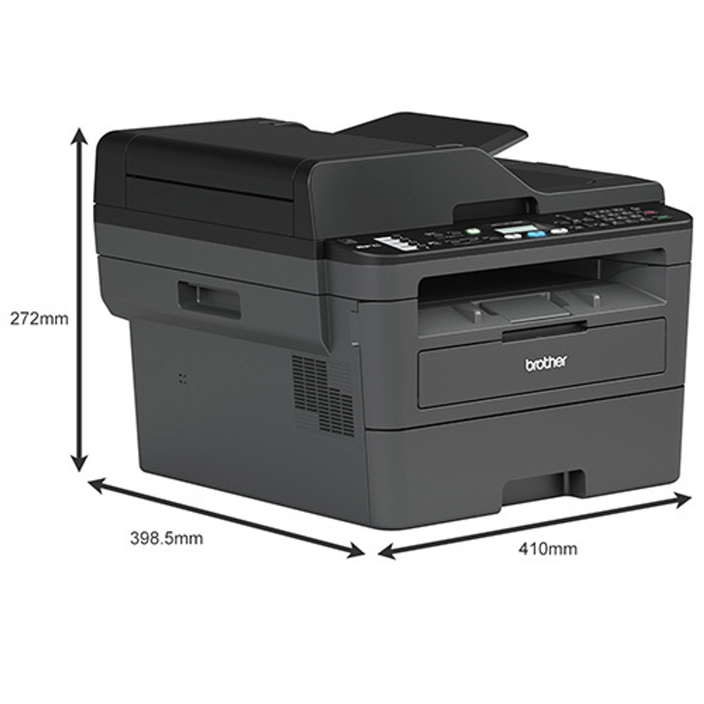 Мфу Brother MFC-L2710DN, A4, 30 стр./мин, Ethernet