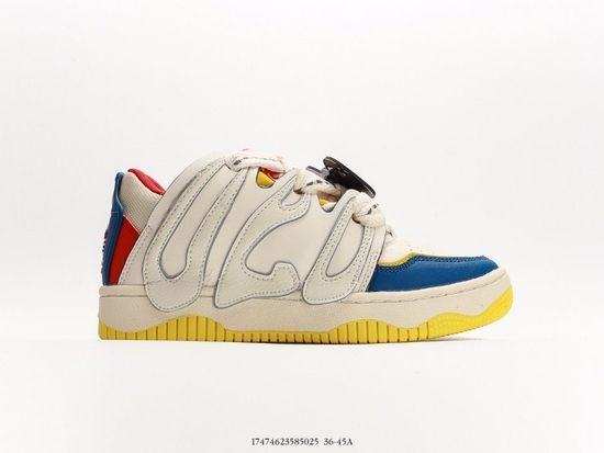 Кроссовки Old Order Skater 001 White/Blue/Red