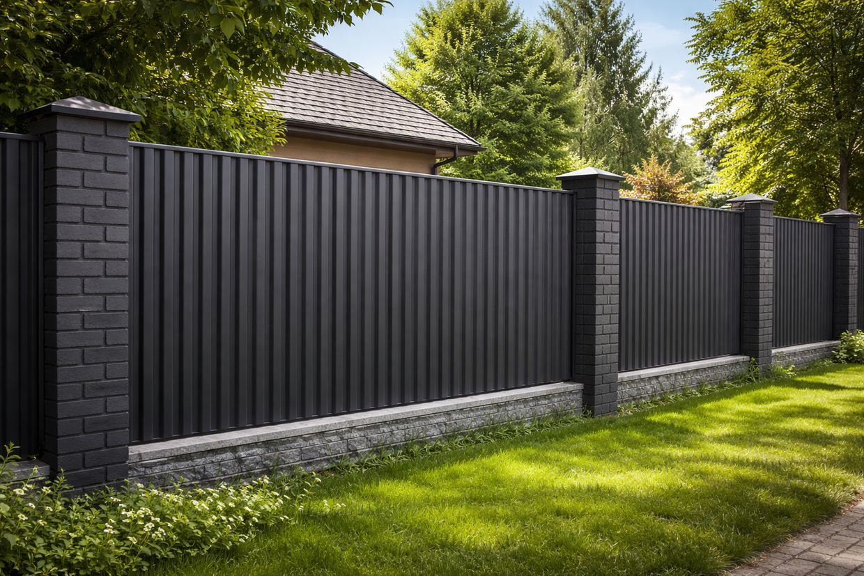 Как выбрать профлист для забора: без переплат и переделок