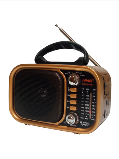 Радиоприемник с MP3 плеером, Bluetooth TWS NNS NS-7099BT