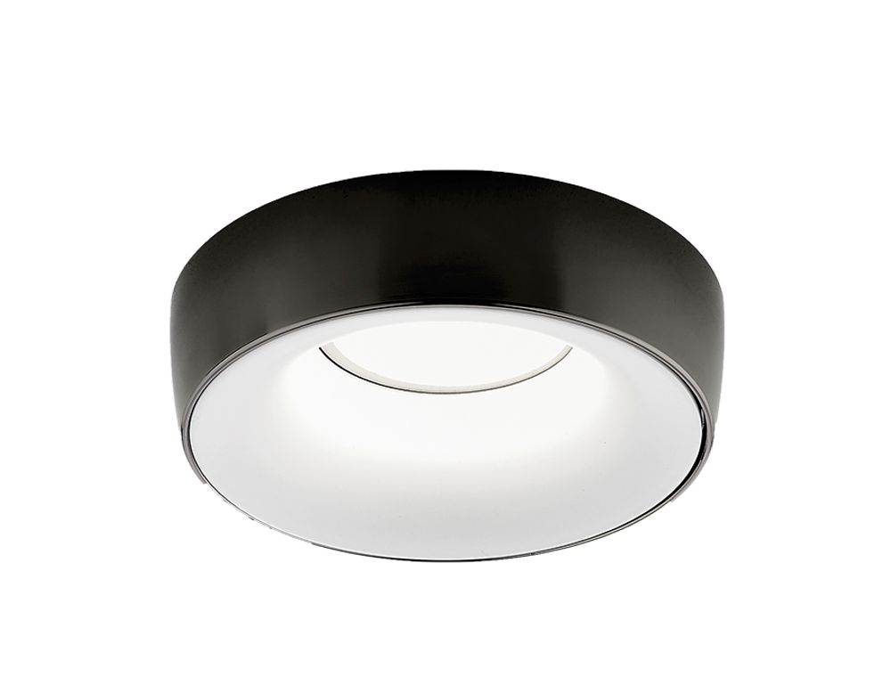 Ambrella Металлический встраиваемый точечный светильник MR16 Standard Tech A890 BK/WH
