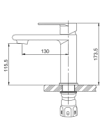 Смеситель для раковины GAPPO G1099-20