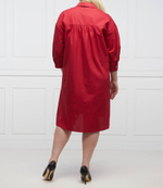 платье duca plus size Persona by Marina Rinaldi - бордовый(1222032)