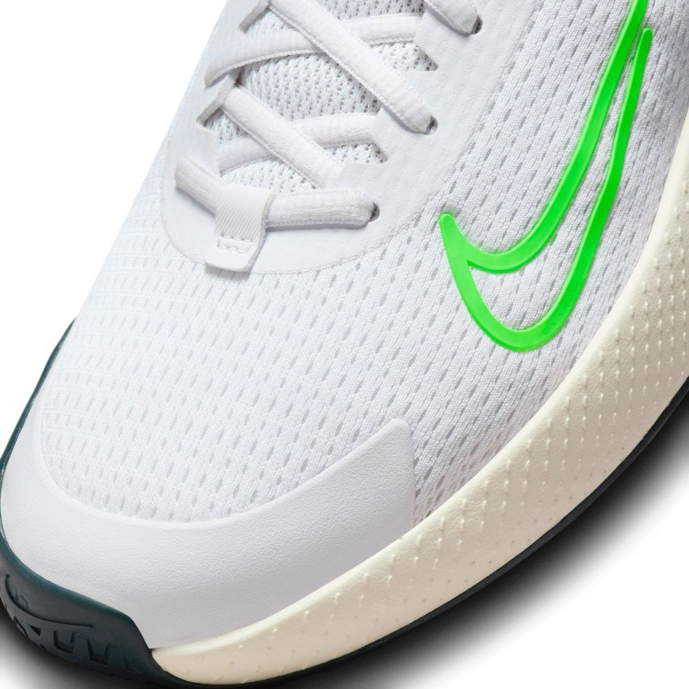 Мужские кроссовки теннисные Nike Vapor Lite 2 - white/green strike/deep jungle