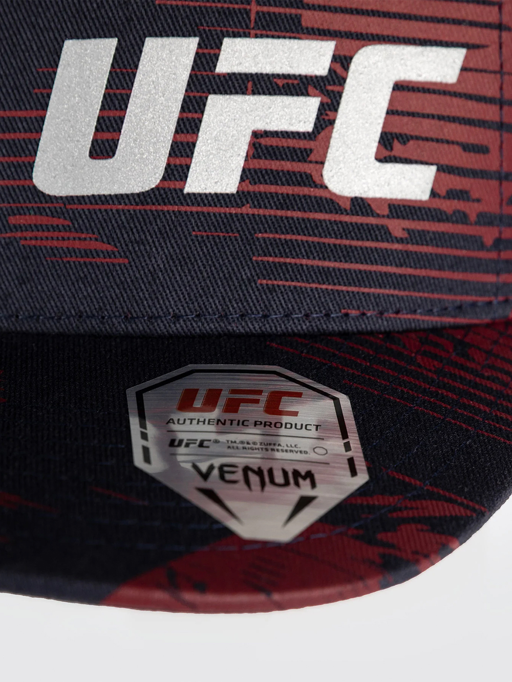 Бейсболка Venum UFC Zenith Fight Week Navy Blue/Burgundy/Silver