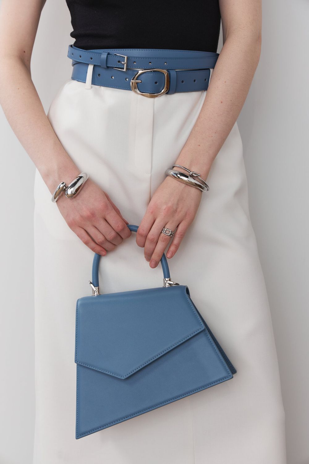 БАЗОВЫЙ ТОНКИЙ РЕМЕНЬ BLUE