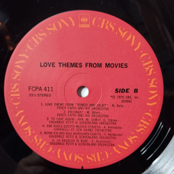 Винтажная виниловая пластинка LP The Best Collection Of Movie Themes 1 and 2 (Japan 1978) (No Obi) Gonna Fly Now