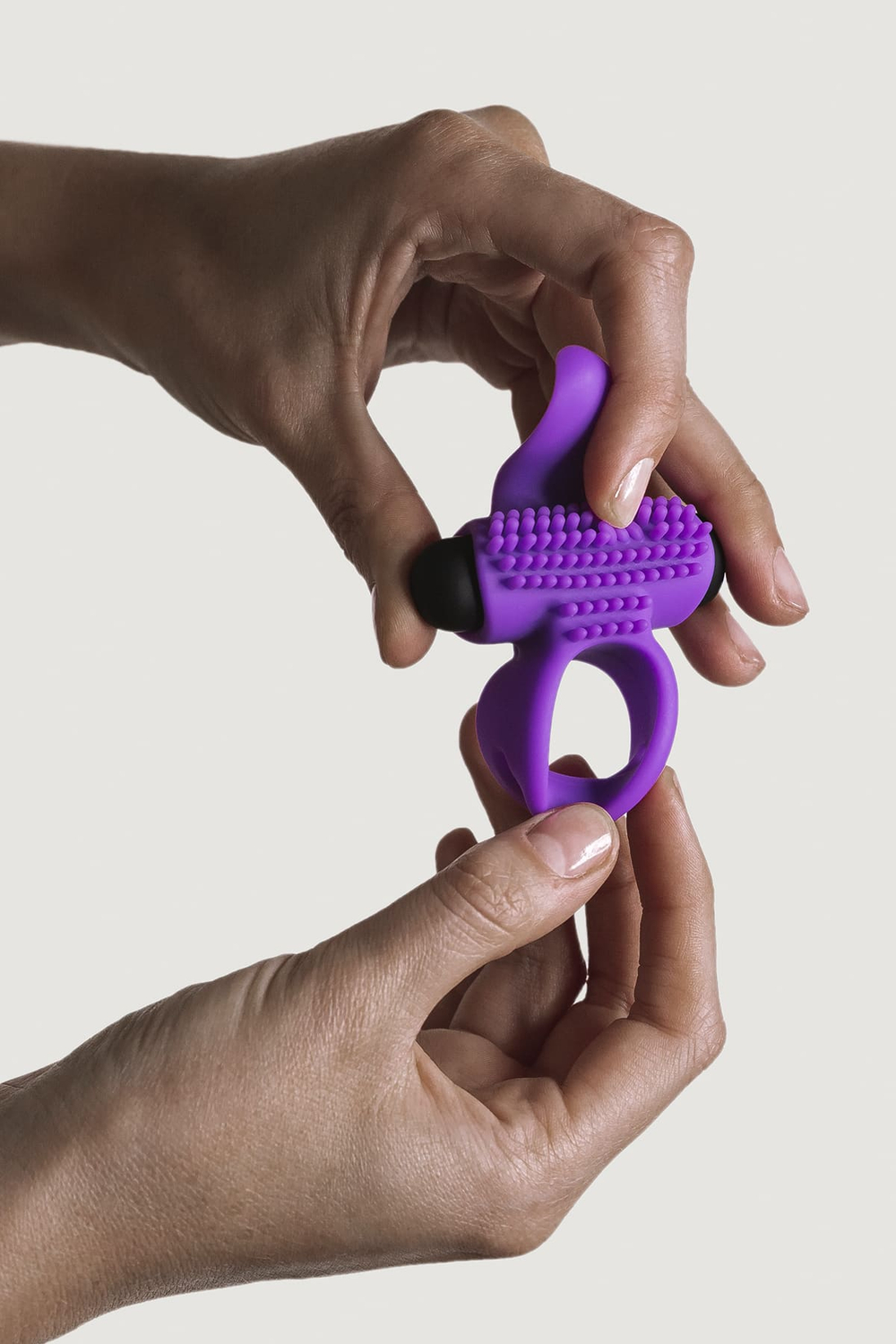 Adrien Lastic Bullet Lastic Ring - Эрекционное кольцо с вибрацией