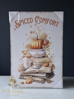 Панно на стену "Тыквы" 35,5x51x2,5 см