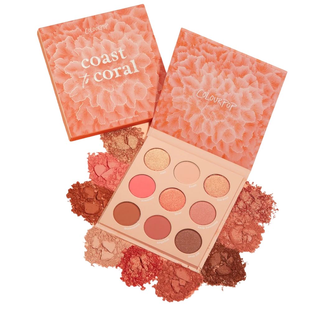 ColourPop Coast To Coral palette