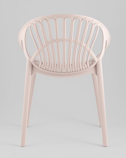Стул Takeo пластик нежно-розовый