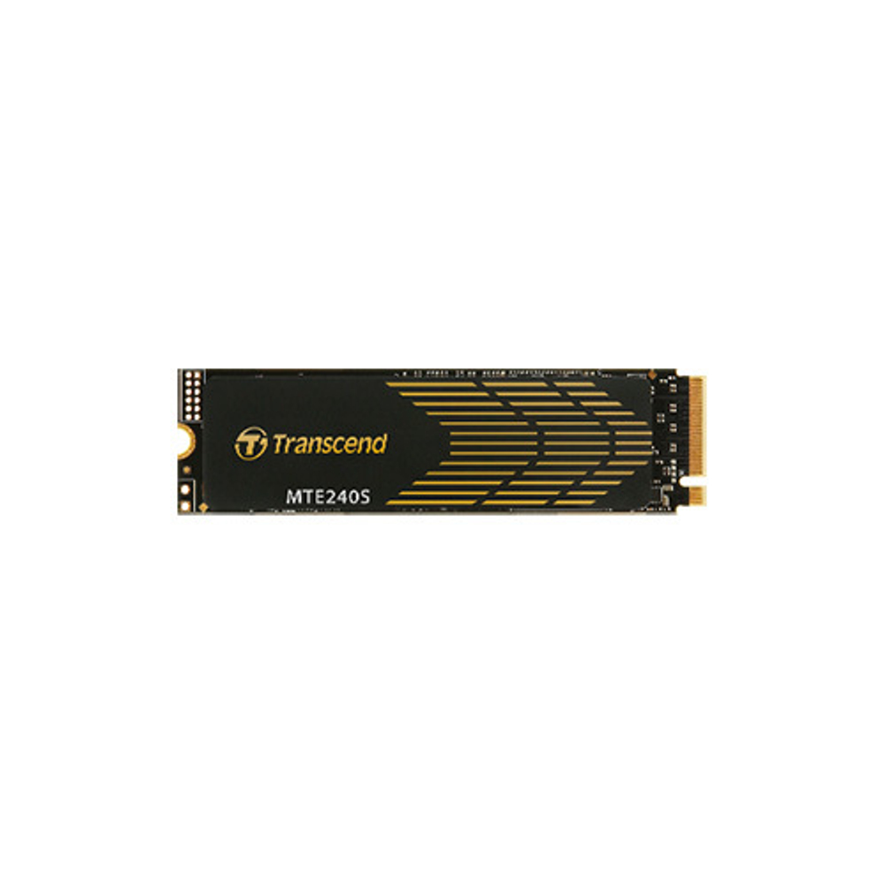 Твердотельный диск 500GB Transcend MTE240S, 3D TLC NAND, M.2 2280, NVME Gen4x4