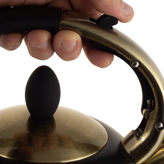 Чайник 2,7 л. из нержавеющей стали со свистком Kamille KM 0852