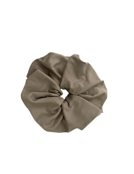 Резинка для волос хлопковая (бежевая)