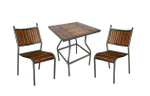 Набор мебели Garden Story Бетта Мини (2 Стул Garden Storyа+квадр.стол) (каркас серый)