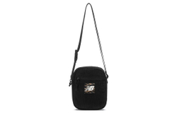 New Balance Fabric Shoulder Bag, Crossbody Bag Regular Unisex Black