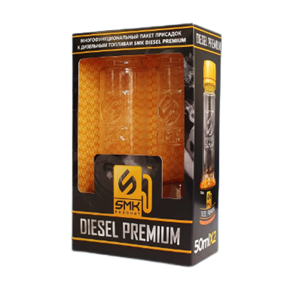 Присадки к дизельному топливу Diesel Premium 2х50 мл