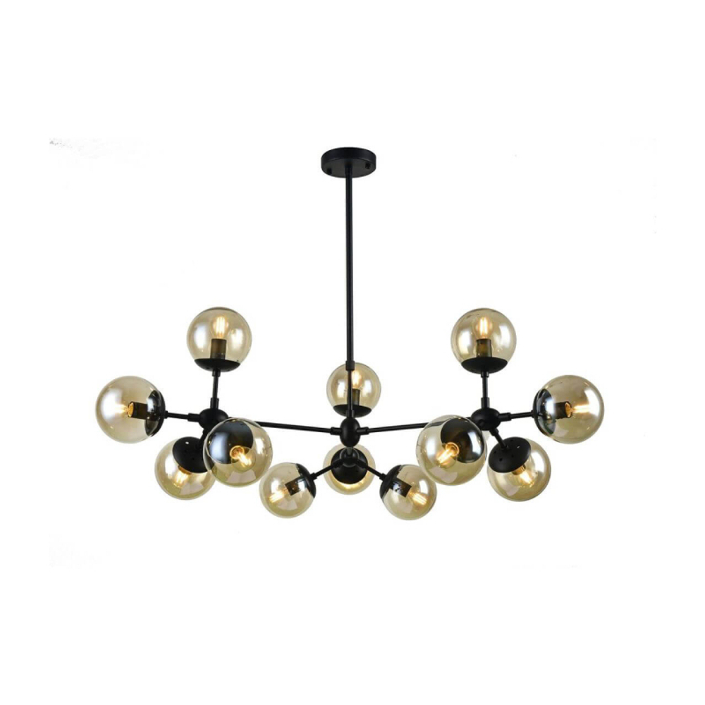 Люстра на штанге Arte Lamp A1664SP-12BK