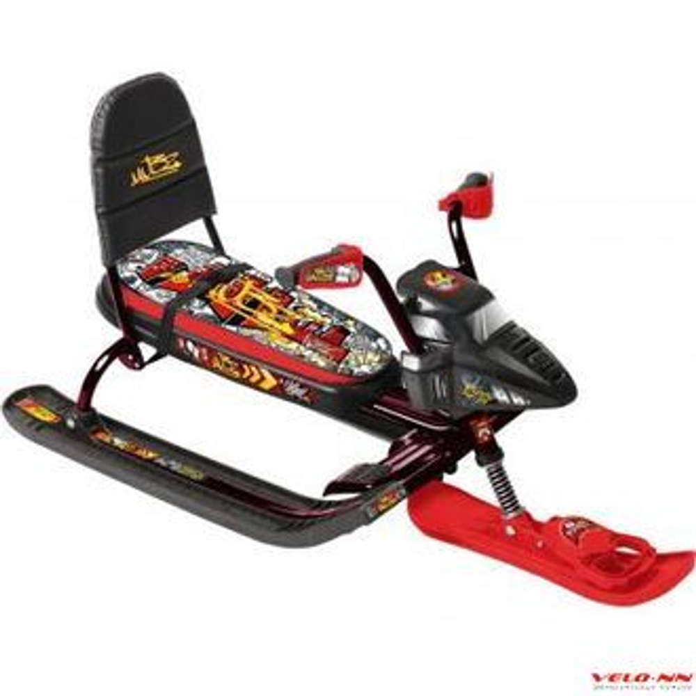 Снегокат Nika Snowpatrol Граффити красный 270мм*1
