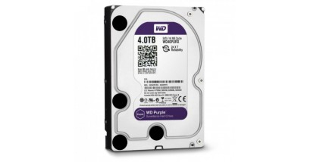 Жесткий диск Western Digital WD Purple 4 ТБ 3,5″ (WD40PURX-64AKYY0)